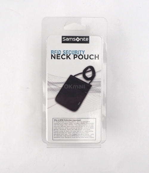 samsonite rfid neck pouch