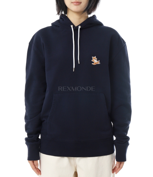 MAISON KITSUNE]CHILLAX FOX PATCH CLASSIC HOODIE (IU00355KM0001-NA