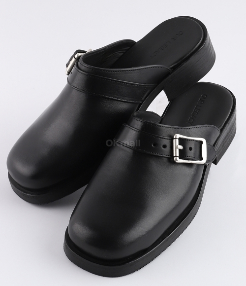 OUR LEGACY]CAMION MULE BLACK LEATHER (A2217CVSE) | 오케이몰