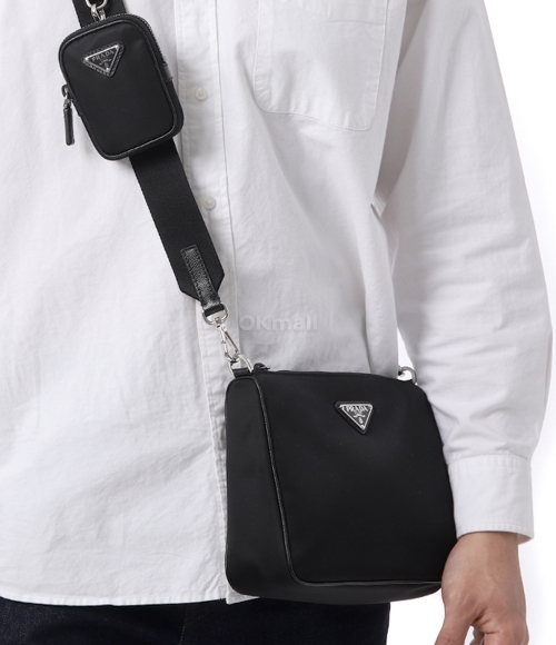 PRADA]리에디션 사피아노 가죽 미니백 (1BC204 QOM NZV F0632
