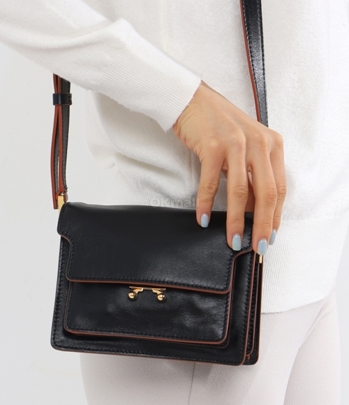 MARNI｜ (TRUNK MINI SOFT SHOULDER BAG (SBMP0075Y0 P2644