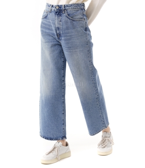 TOTEME]Flare Fit Denim - Worn Blue (222-230-741 30 485