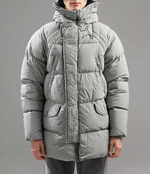 Hooded Parka Deck Down Parka Garment Dyed Ten C Deck Parka Ten C