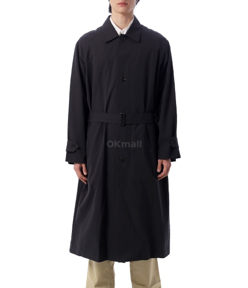 AURALEE FINX BIG SOUTIEN COLLAR COAT AURALEE]FINX HARD TWIST