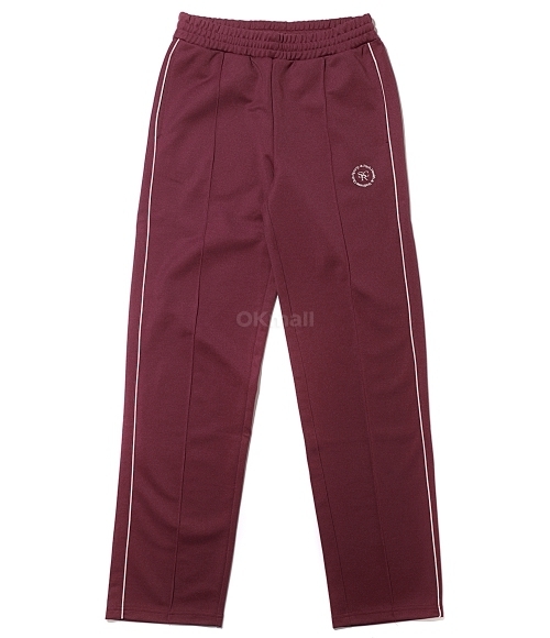 Sporty&Rich｜TRAINING PANTS (SRHWC TRACK PANTS - MERLOT/ Sporty&Rich]SRHWC TRACK PANTS - MERLOT/WHITE (PA701) | 오케이몰