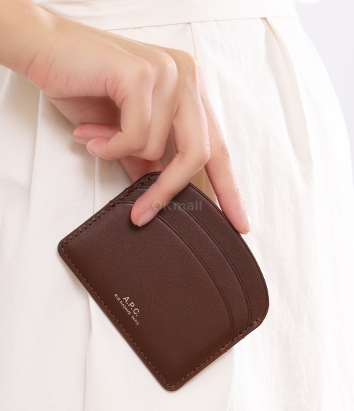 A.P.C]Half-Moon Cardholder (PXAWV F63270 CAD) | 오케이몰
