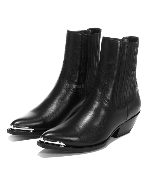 CELINE]CRUISER BOOTS CHELSEA BOOT WITH METAL TOE (348303492C