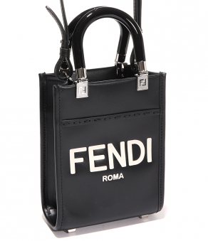 Fendi 7M0164 A9XS DIAGONAL Card holder Orange