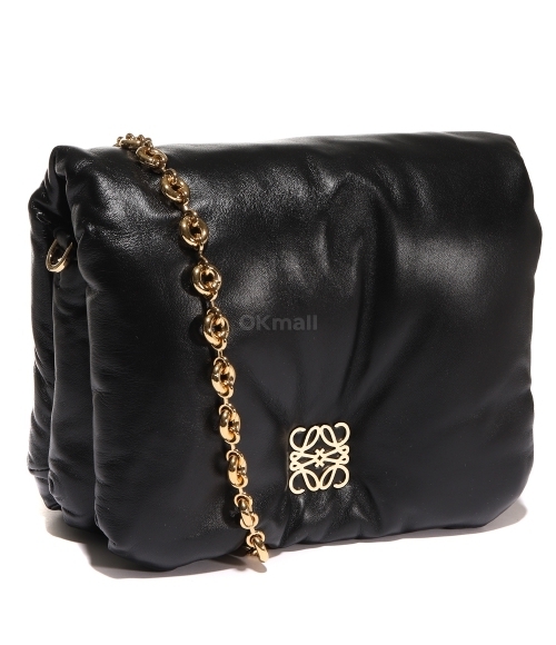 Buy Loewe Goya Puffer Bag 'Black' - AP40P41X01 1100