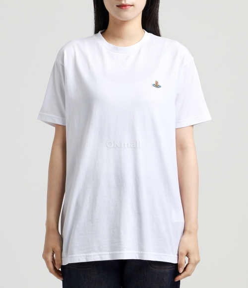 Vivienne Westwood｜ (CLASSIC T-SHIRT (3G010013 J006F A30 Vivienne Westwood]CLASSIC T-SHIRT MULTICOLOR ORB (3G010013