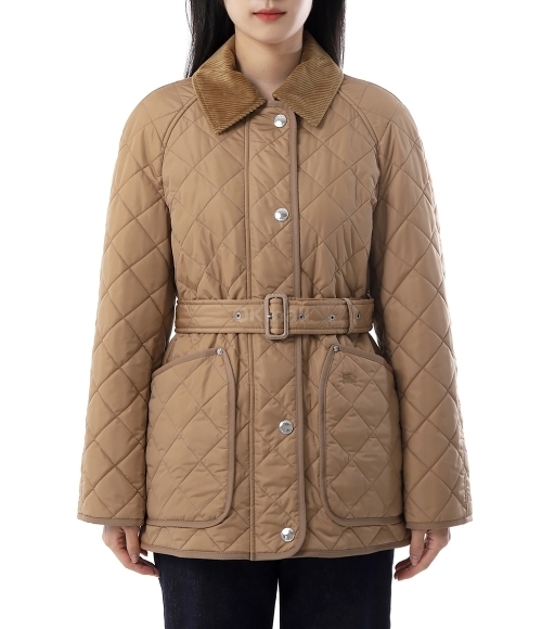 BURBERRY]diamond quilting nylon jacket (8071842) | 오케이몰