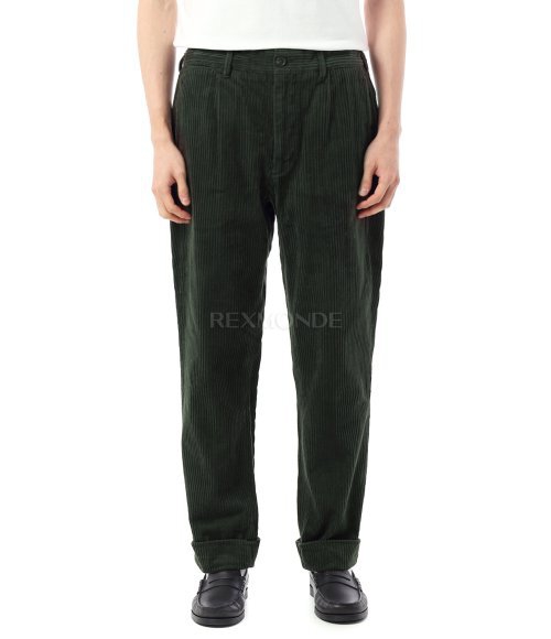 Engineered Garments]Andover Pant C - Olive Cotton 4.5W Corduroy