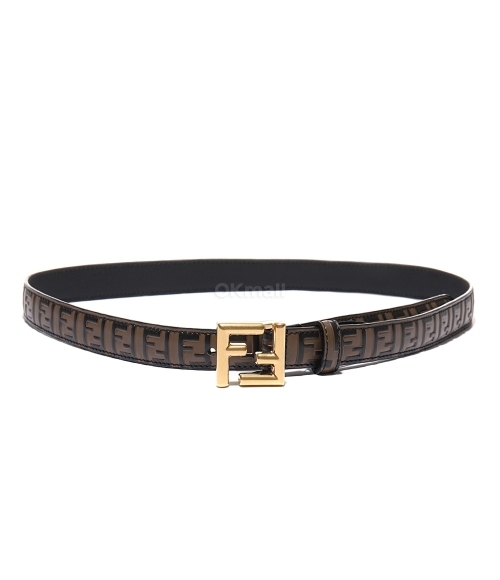 FENDI]Squared FF leather belt (8C0648 AQ1J F1N1Y) | 오케이몰