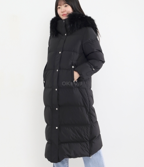 MOORER正規品関税送料込みBREUIL-FUR-STPNERO[MODGI100744 U0001 MOORER｜DOWN JACKETS (BREUIL-FUR-STPNERO (MODGI100744 U0