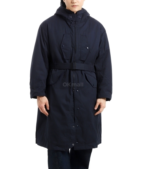 Engineered Garments]Storm Coat A - Dk.Navy PC Coated Cloth
