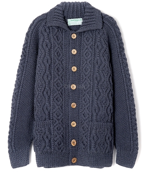 INVERALLAN]3A LUMBER CARDIGAN (3A - Slate) | 오케이몰