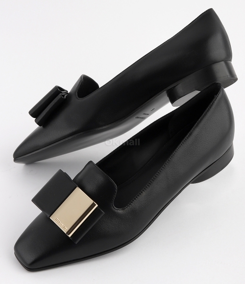 ★Ferragamo★01G155 763178 ダブル ボウ ローファー Salvatore Ferragamo]01G155 763178 더블 보우 로퍼 (01G155