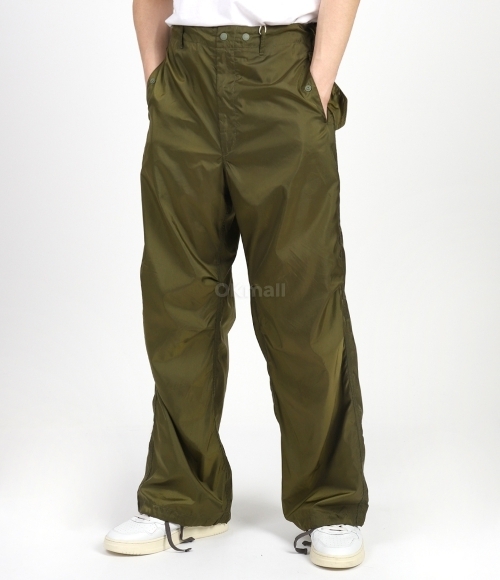 Engineered Garments]Over Pant B - Olive Nylon Ripstop