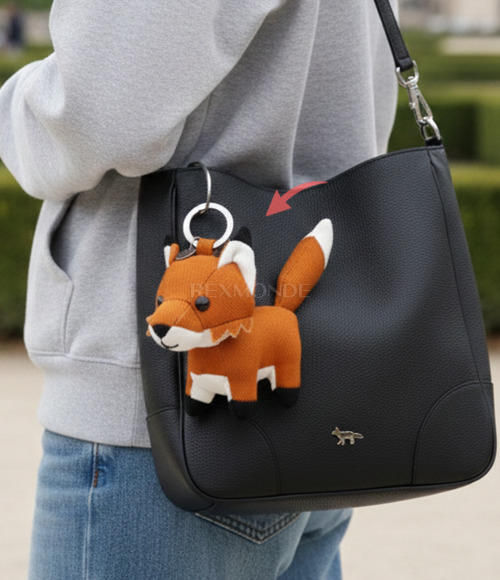 MAISON KITSUNE]FOX BAG CHARM (MM06906WW0105-P860) | 렉스몬드