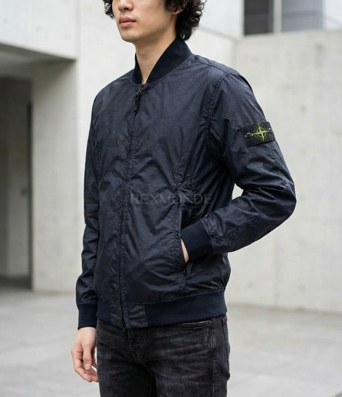 STONE ISLAND]41223 Membrana 3L TC Bomber Jacket (801541223 V0020