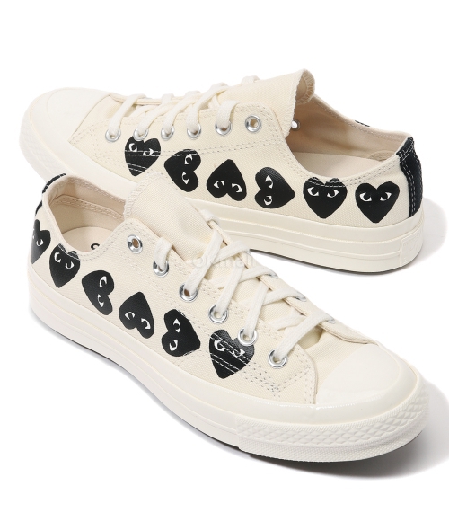 COMME DES GARCONS]꼼데가르송 x 컨버스 로우 (AZ K126 001 (P1K126