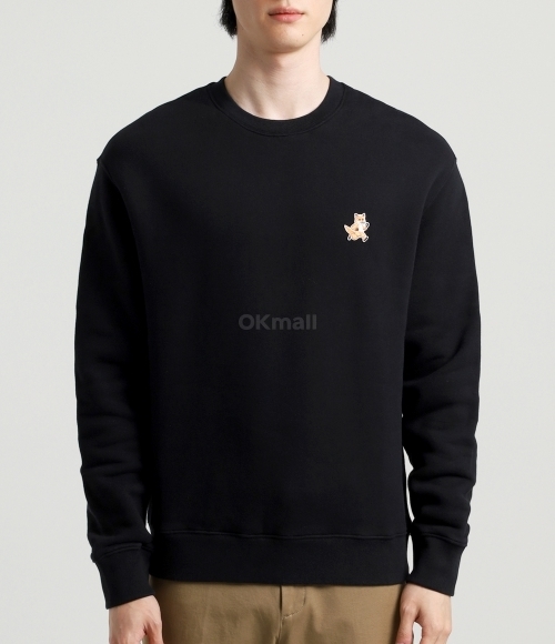 MAISON KITSUNE]SPEEDY FOX PATCH COMFORT SWEATSHIRT