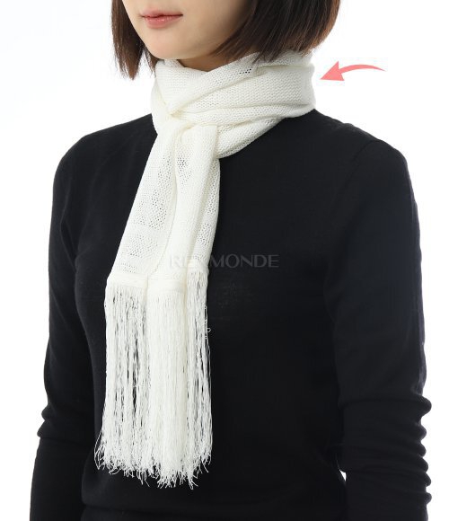 OUR LEGACY]PIANO SCARF GLISTER CROONER VISCOSE (A2248PG) | 렉스몬드