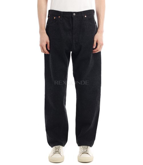 KAPTAIN SUNSHINE]5P Zipper Front Denim Pants (KSBS101DZ - BLACK