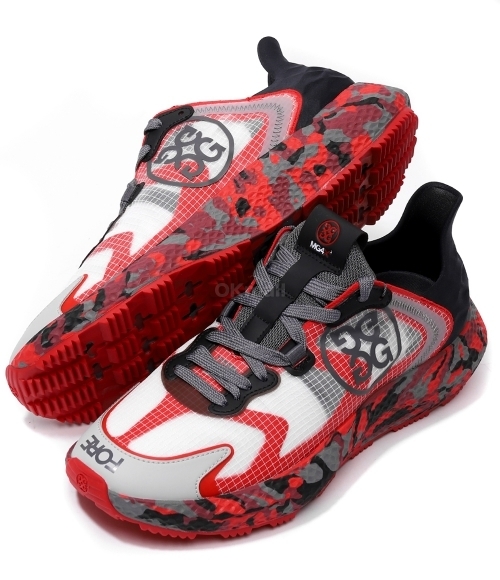 【G/FORE】CAMO SOLE RIPSTOP MG4X2 GOLF G/FORE]CAMO SOLE RIPSTOP MG4X2 GOLF CROSS TRAINER (GMF000043-O/LAV