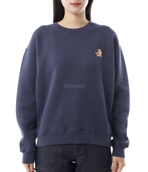 MAISON KITSUNE]SPEEDY FOX PATCH COMFORT SWEATSHIRT