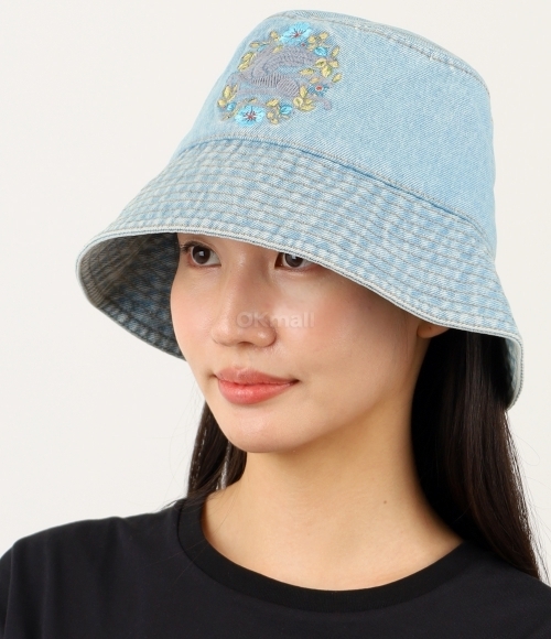 ETRO｜PEDORAS (WAQA0008AD219 S9000) ETRO]자수 데님 버킷햇 (WAQA0008AD219 S9000) | 오케이몰