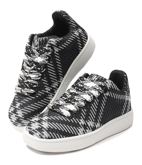BURBERRY｜SNEAKERS (checkered knit box sneakers (8081730 Burberry - Check Knit Box Sneakers | HBX - Globally Curated