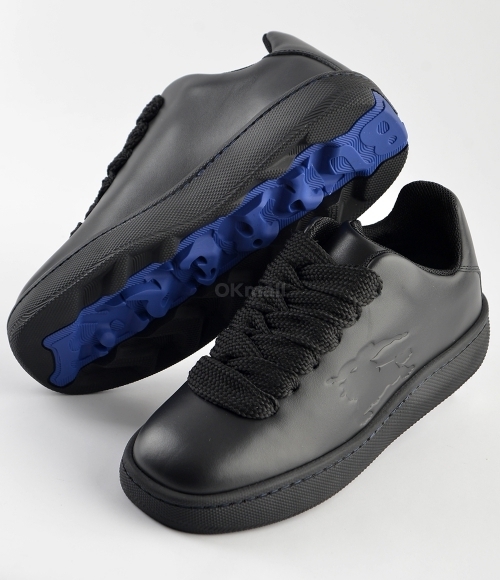 スニーカー BURBERRY Women Sneakers 8083384 black BURBERRY]Leather Box Sneakers (8083384) | 오케이몰