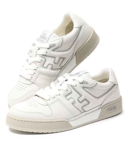 FENDI｜SNEAKERS (Match leather low-tops (7E1643 AOMN F1N FENDI]Match leather low-tops (7E1643 AOMN F1NM8) | 오케이몰