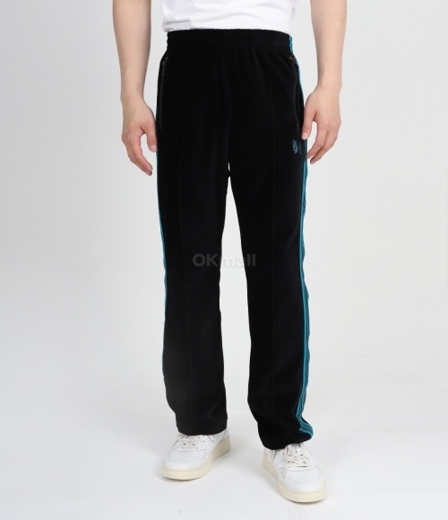 NEEDLES]Narrow Track Pant - Black (OT235) | 오케이몰