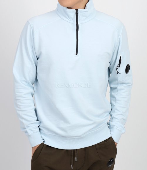 CP COMPANY]Light Fleece Zipped Sweatshirt (16CMSS035A 002246G 806