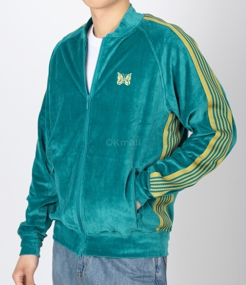 （未使用）NEEDLES R/C Track Jacket Needles R.C. Track Jacket Velour Red | SOMEWHERE®