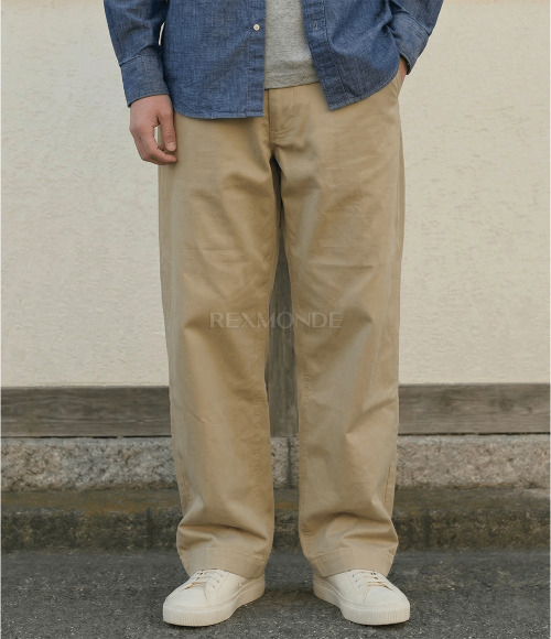 nanamica]Wide Chino Pants (SUCS401E KK) | 렉스몬드