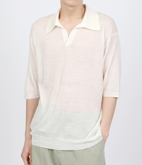 auralee 19aw HARD TWIST MERINO BIG POLO auralee HARD TWIST MERINO