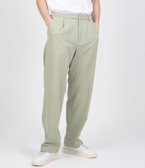 新品 HARD TWIST COTTON SILK VIYELLA SLACKS AURALEE (オーラリー) Hard Twist Cotton Silk Viyella Slacks