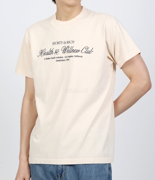Sporty&Rich｜ (H&W Club T-Shirt - Cream/Navy (TO042S412H H_WCRESTTSHIRTCREAM-1.jpg?v=