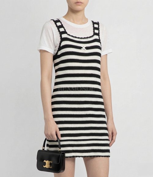 cream knitted dress Threadbare Women's Cream Long Sleeve V Neck Ladies' Belted Knitted Dress