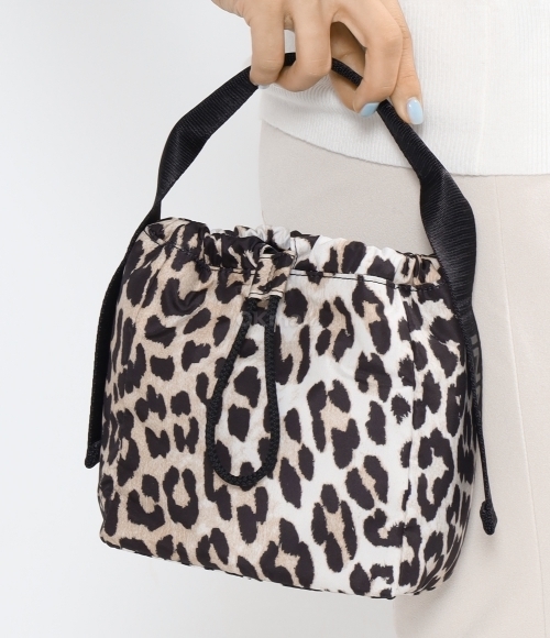 GANNI｜ (LEOPARD TECH POUCH BAG (A5743 943)) GANNI Tech Pouch – LOZURI®
