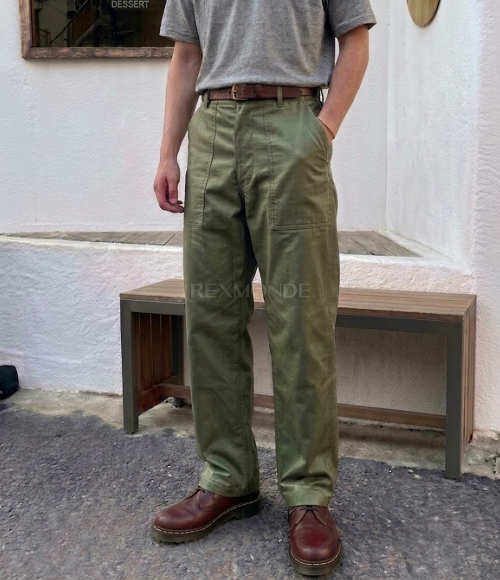 Engineered Garments]Fatigue Pant - Olive CP Weather Poplin