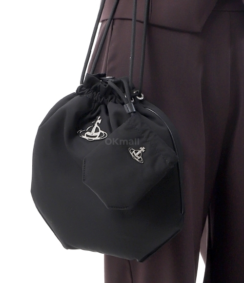 Vivienne Westwood]RE-NYLON DRAWSTRING POUCH SET (57010001U