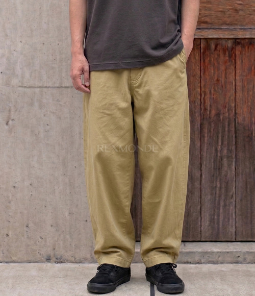nanamica]Wide Chino Pants (SUCS401E TN) | 렉스몬드