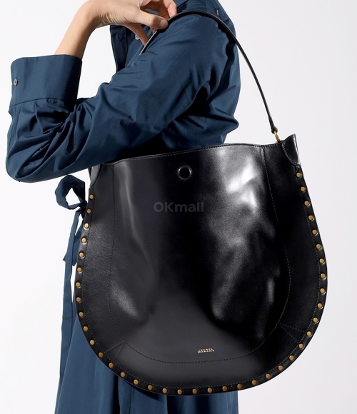 ISABEL MARANT]OSKAN HOBO SOFT BAG (PP0200FA B2C02M 01BK