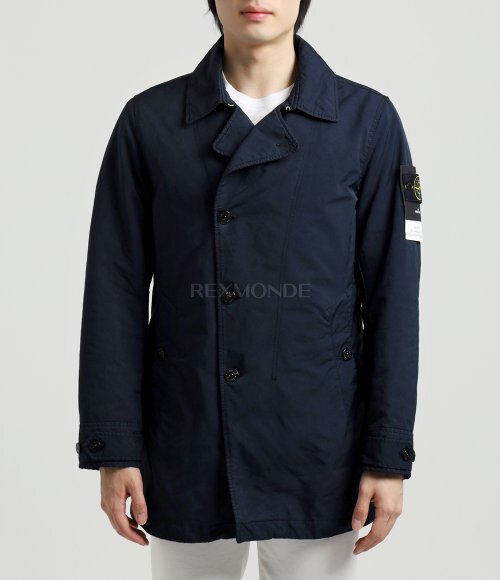 STONE ISLAND]David-TC Anti Drop Short Trench Coat(811542149 A0020