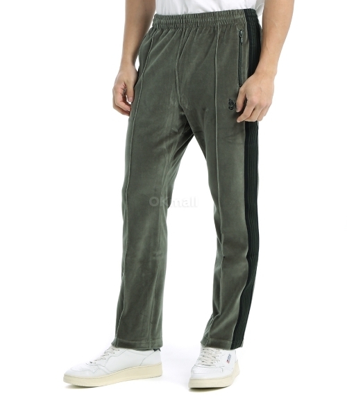 needles narrow track pants M PU280 ベロア NEEDLES(ニードルズ) Narrow Track Pant - C/PE Velour / Black