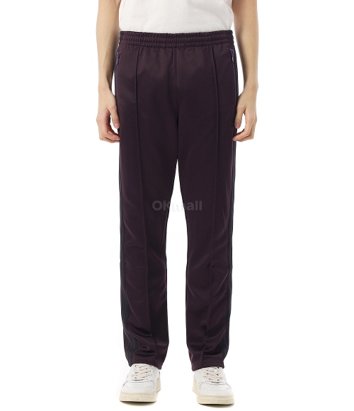 NEEDLES]Narrow Track Pant Poly Smooth - Dk.Purple (PU274) | 오케이몰